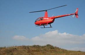 Helicopter at Lundborg-Land